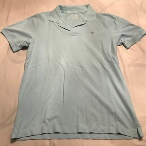 Vineyard Vines Polo in Sky Blue